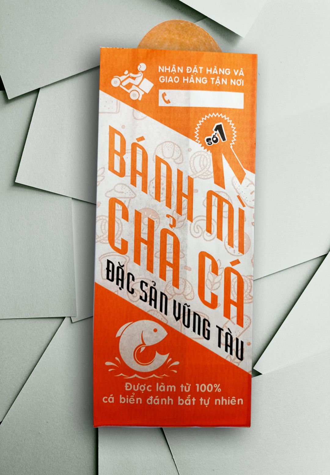 In 2000 bao bánh mì ở Thừa Thiên Huế (mã tbm_8643) giấy thấm dầu giá rẻ