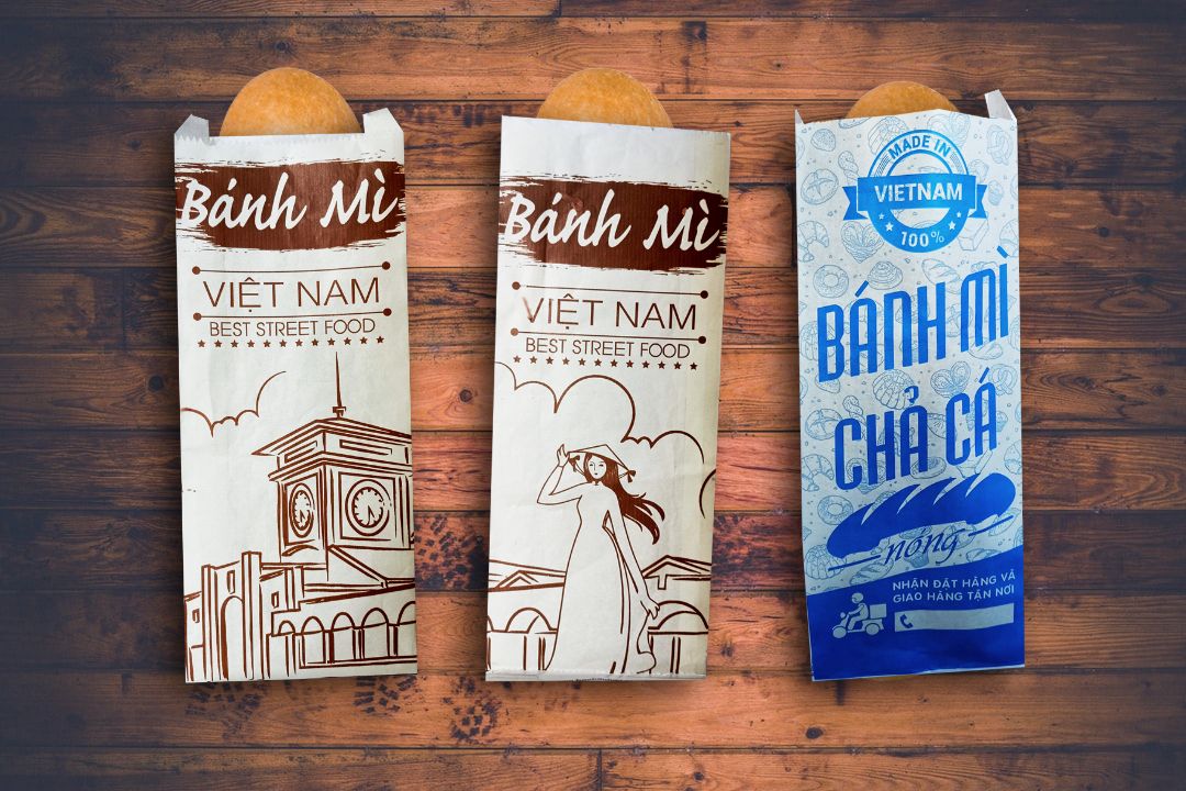 In 20000 túi giấy bánh mì ở Thừa Thiên Huế (mã tbm_7887) giấy thấm dầu nhiều mẫu đa dạng