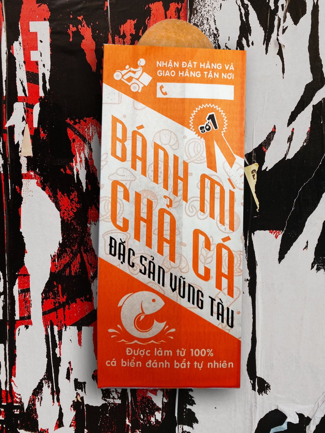 In 50000 túi đựng bánh mì ở Thừa Thiên Huế (mã tbm_9445) giấy Kraft đẹp và giá rẻ