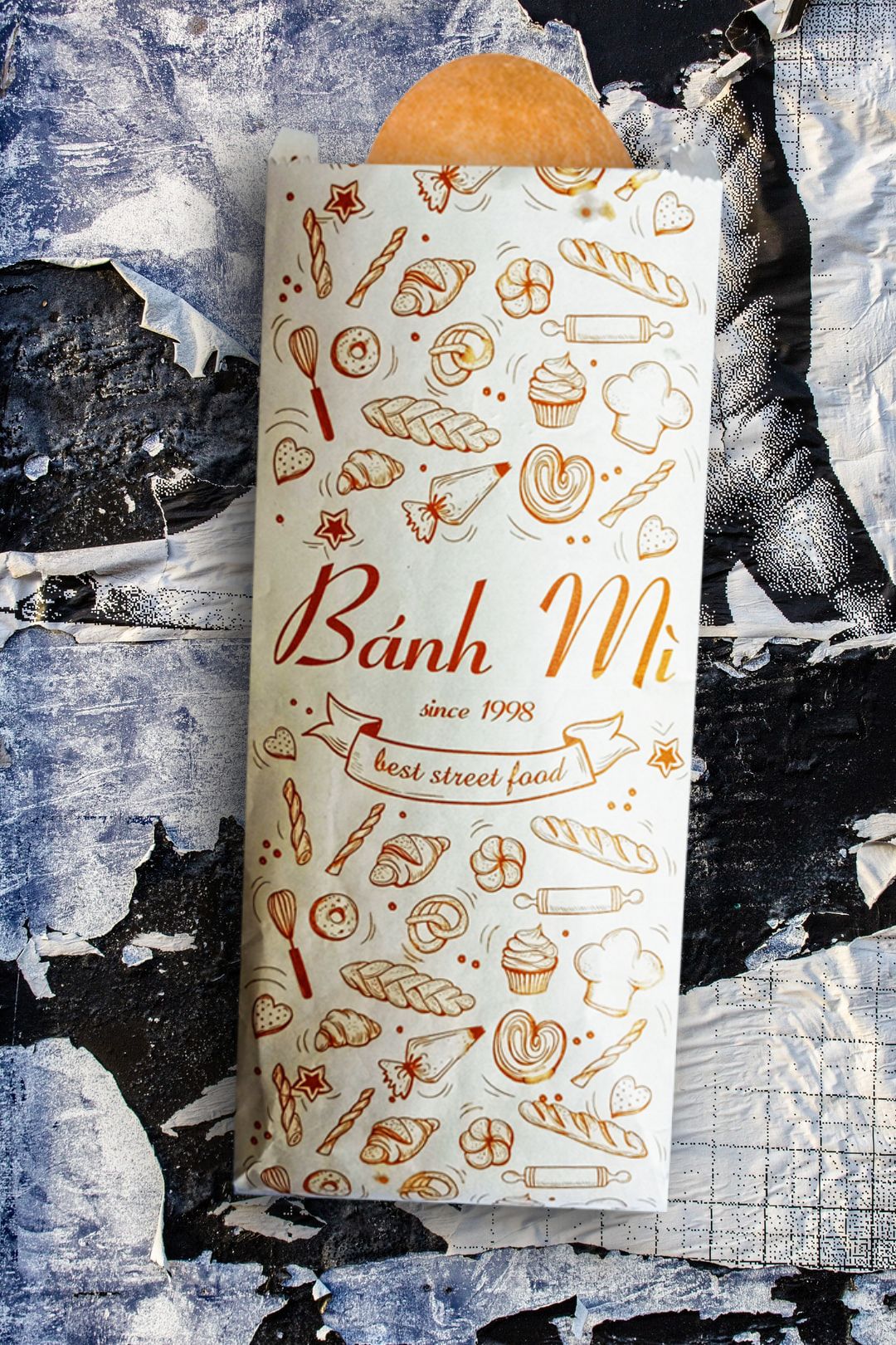 In 40000 bao gói bánh mì ở Thừa Thiên Huế (mã tbm_4368) giấy thực phẩm chất lượng