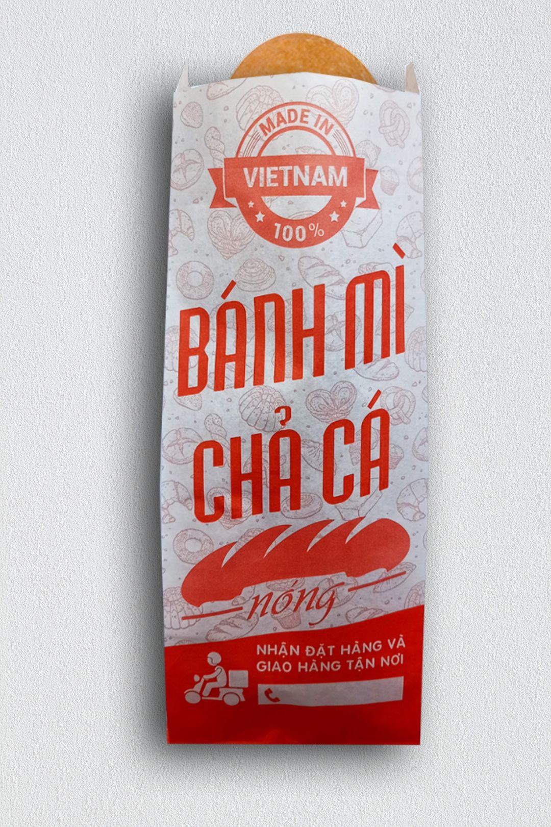 In 8000 bao đựng bánh mì ở Thừa Thiên Huế (mã tbm_980) giấy MG giá rẻ