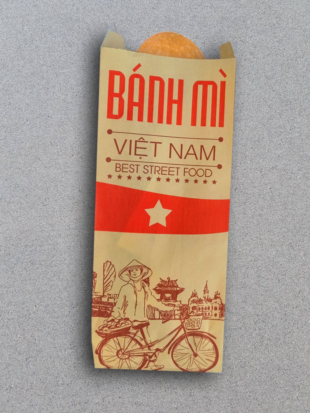In 50000 bao gói bánh mì ở Thừa Thiên Huế (mã tbm_5791) giấy thực phẩm nhanh chóng