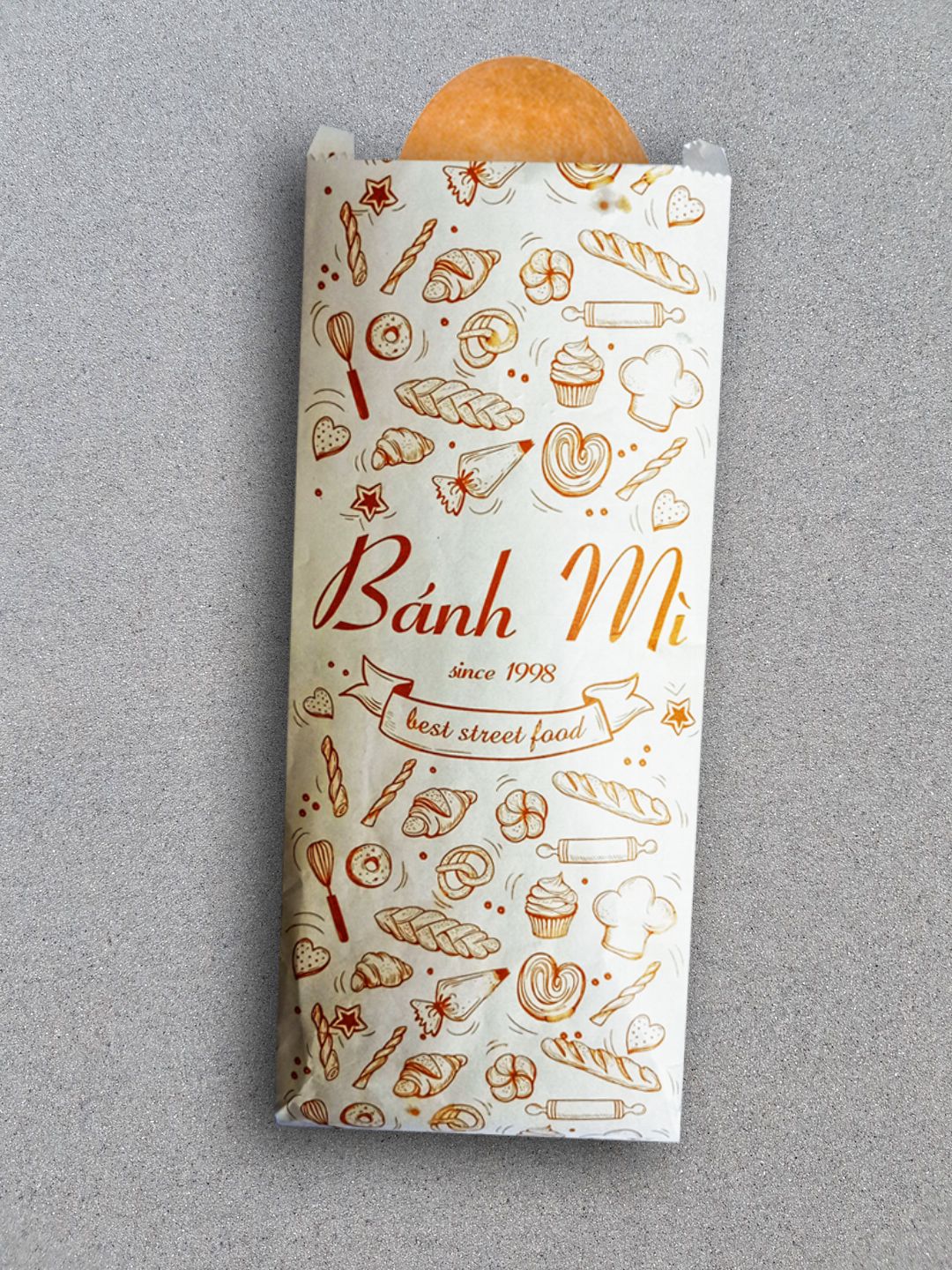 In 50000 bao gói bánh mì ở Thừa Thiên Huế (mã tbm_5791) giấy thực phẩm nhanh chóng