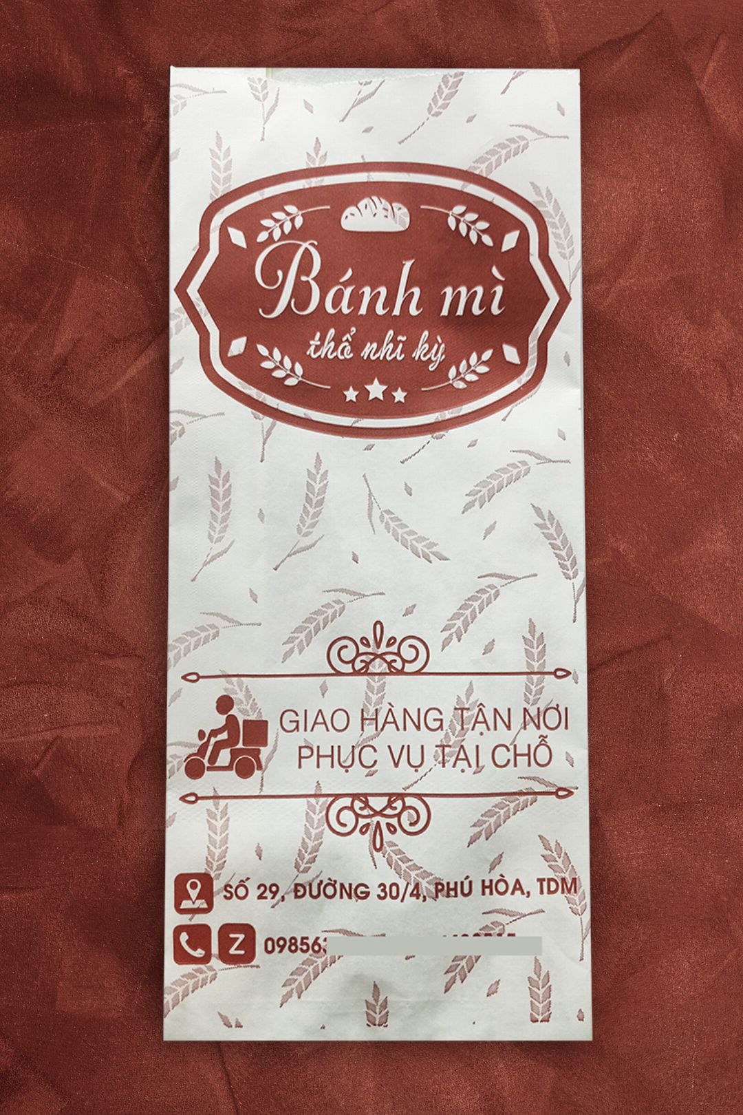 In 50000 túi giấy bánh mì tại Thừa Thiên Huế (mã tbm_2525) giấy thực phẩm giá cạnh tranh