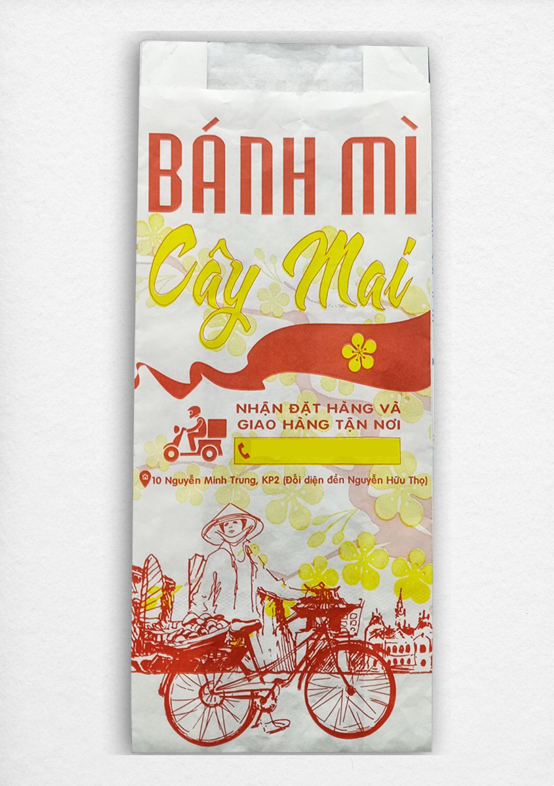 In 10000 bao bánh mì ở Thừa Thiên Huế (mã tbm_2186) giấy Kraft đẹp và giá rẻ