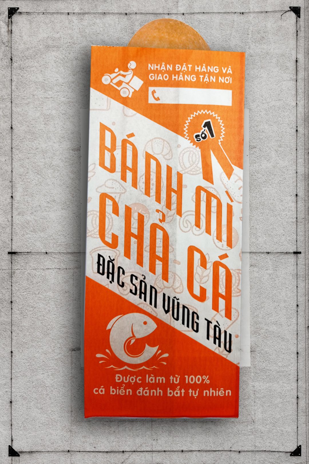 In 10000 bao gói bánh mì ở Thừa Thiên Huế (mã tbm_7971) giấy thực phẩm giá gốc tại xưởng