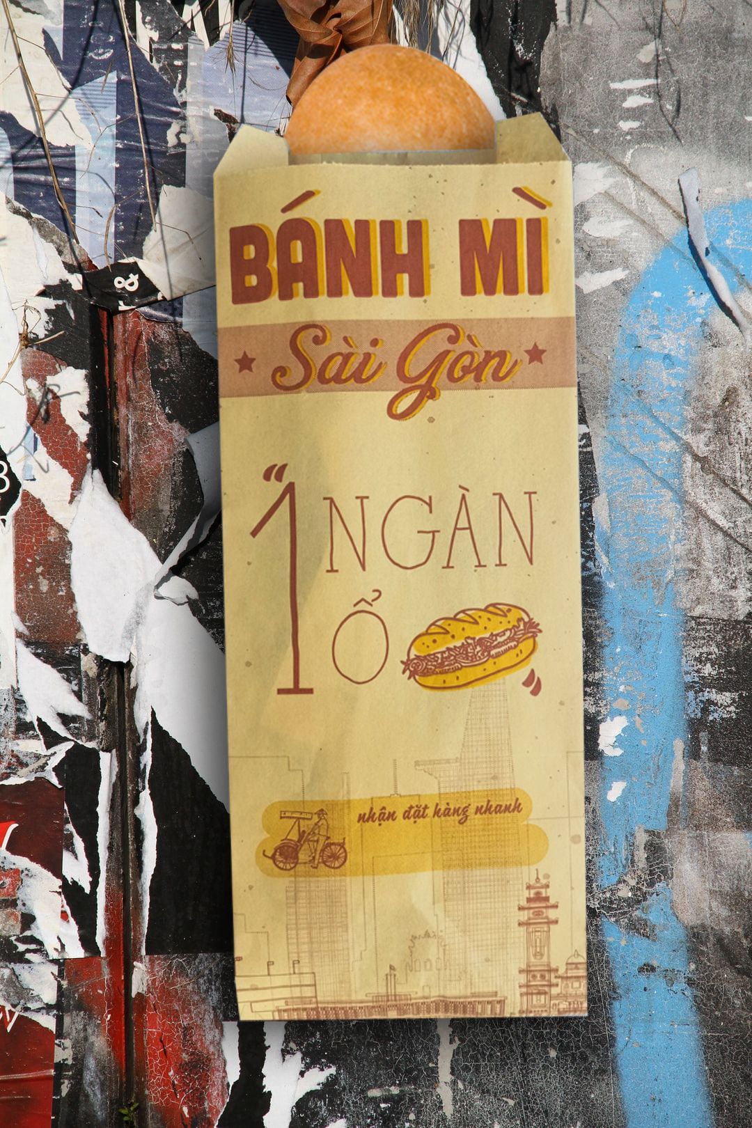 In 2000 túi giấy bánh mì ở Thừa Thiên Huế (mã tbm_596) giấy thấm dầu giá tốt