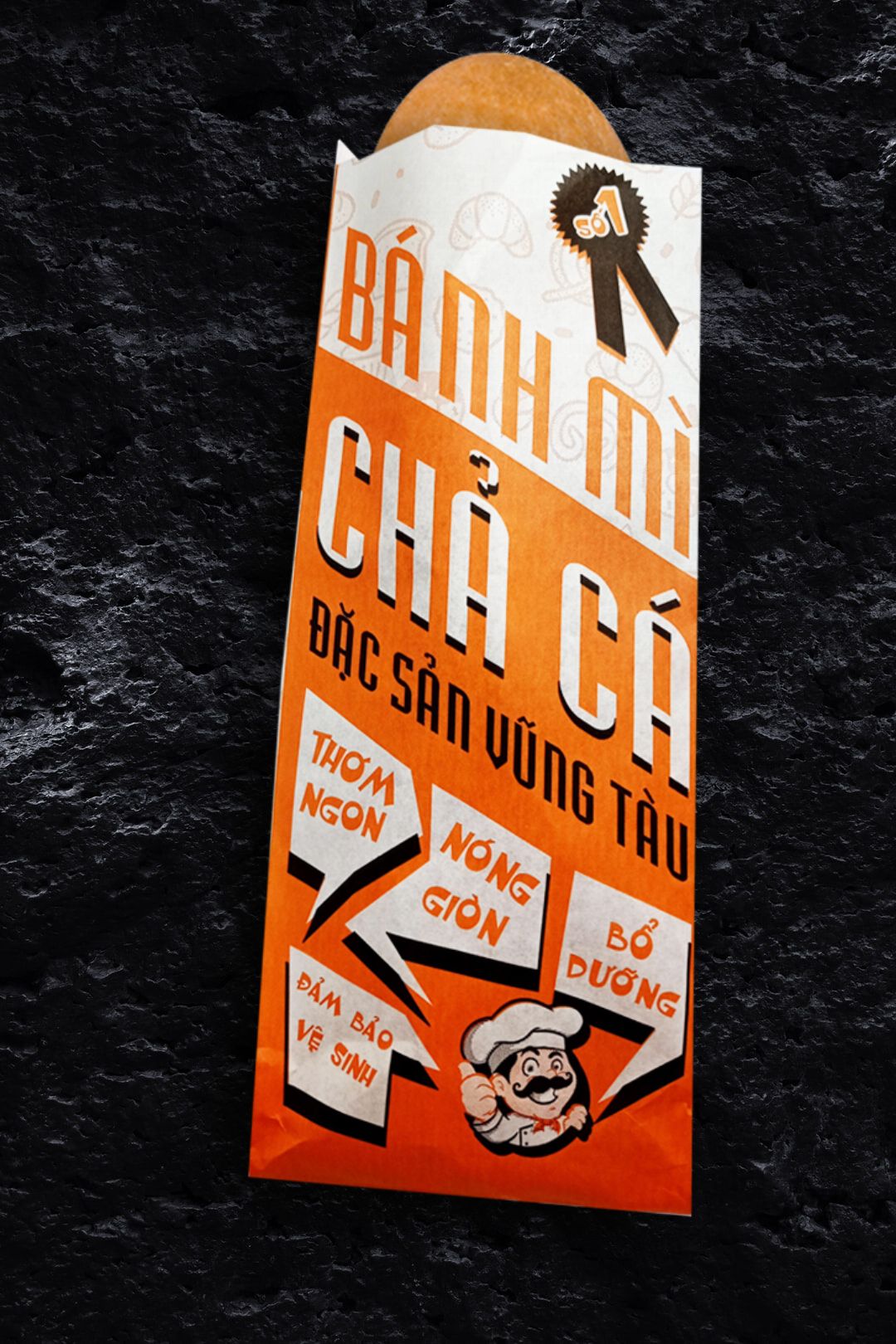 In 50000 bao đựng bánh mì tại Thừa Thiên Huế (mã tbm_5658) giấy Kraft thiết kế miễn phí