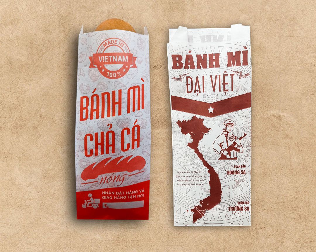 In 50000 bao gói bánh mì tại Thừa Thiên Huế (mã tbm_4414) giấy Kraft theo yêu cầu