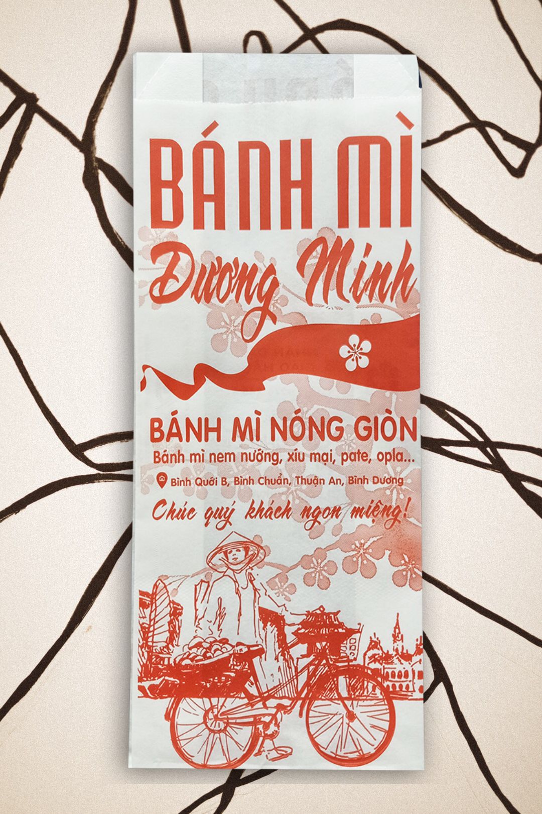 In 5000 túi giấy bánh mì tại Thừa Thiên Huế (mã tbm_1585) giấy Kraft chất lượng